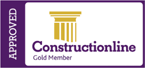 Construction Line Gold Logo